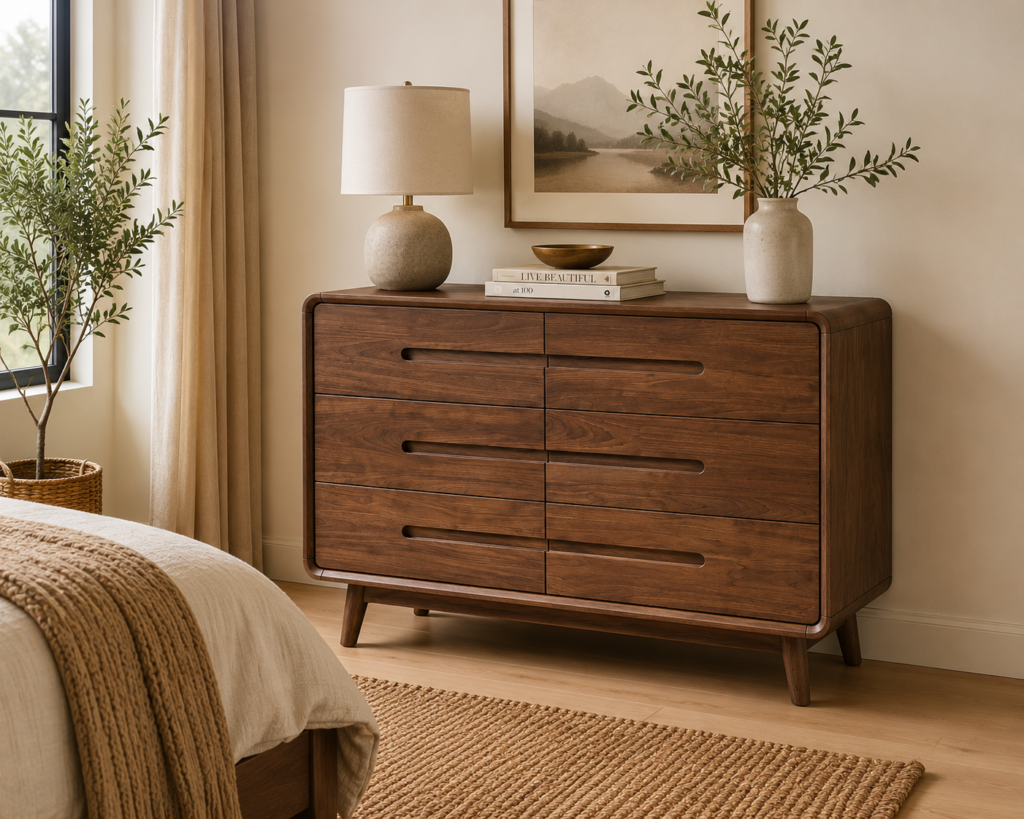 Rowan Solid Wood Dresser - Solid Wood Furniture by Artisan Elm
