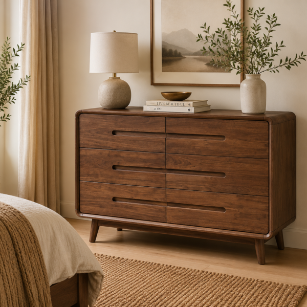 Rowan Solid Wood Dresser - Solid Wood Furniture by Artisan Elm