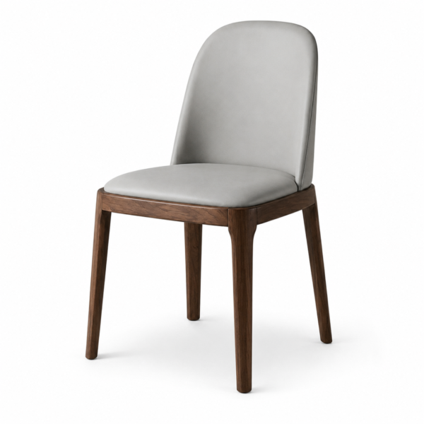 Dura Solid Wood Walnut Dining Chair(Set of 2) - Solid Wood Furniture by Artisan Elm