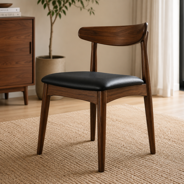 Luma Solid Wood Dining Chair Set of 2(Pre-Order) - Solid Wood Furniture by Artisan Elm